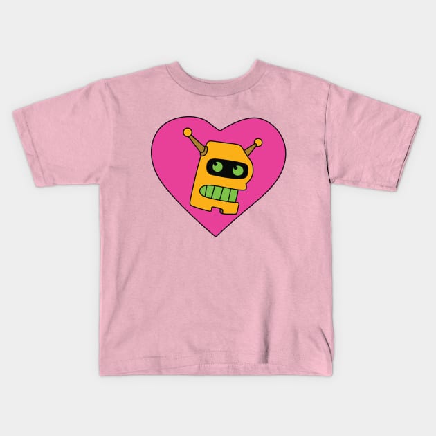 Calculon fan Kids T-Shirt by saintpetty